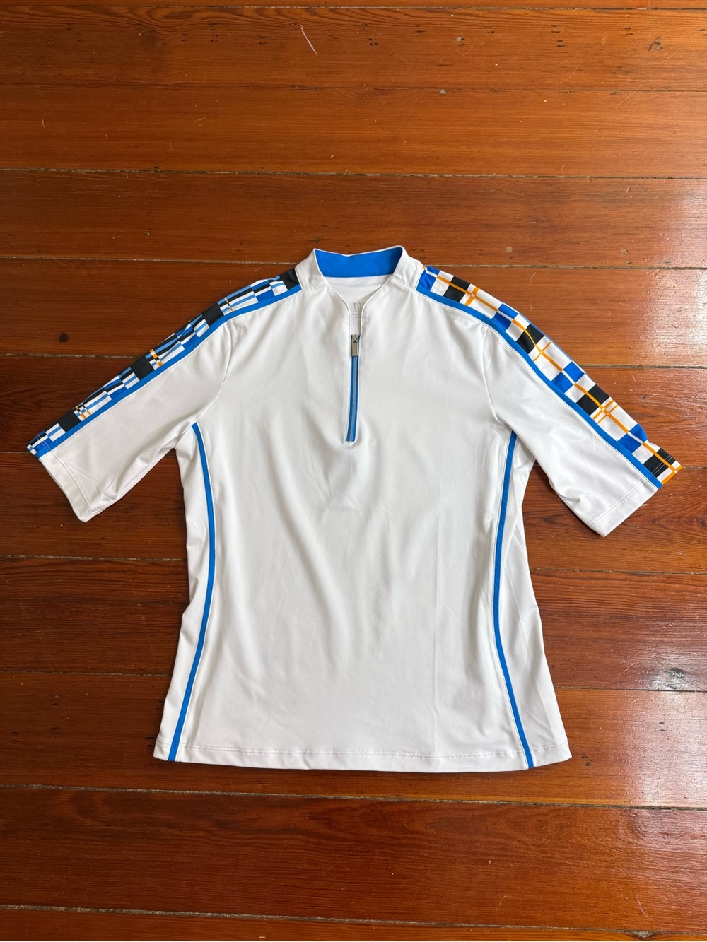Tail Mock Neck Quarter Zip Short Sleeve Athletic Golf Shirt Sz Small 💚🍄